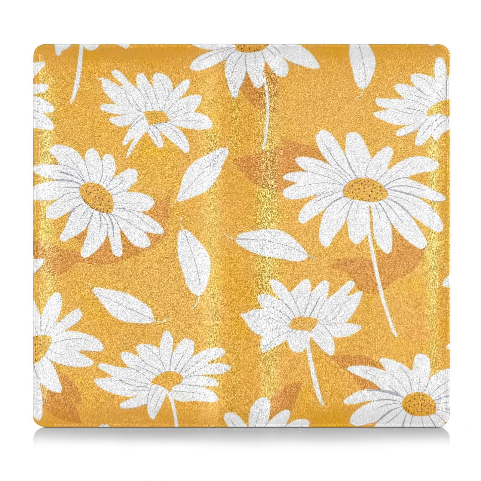 BURSTDDY Flowers6 Leather Car Registration and Insurance Holder,Registration and Insurance Card Holder Glove Box Car Organizer Car Document Holder for Cards, Driver License