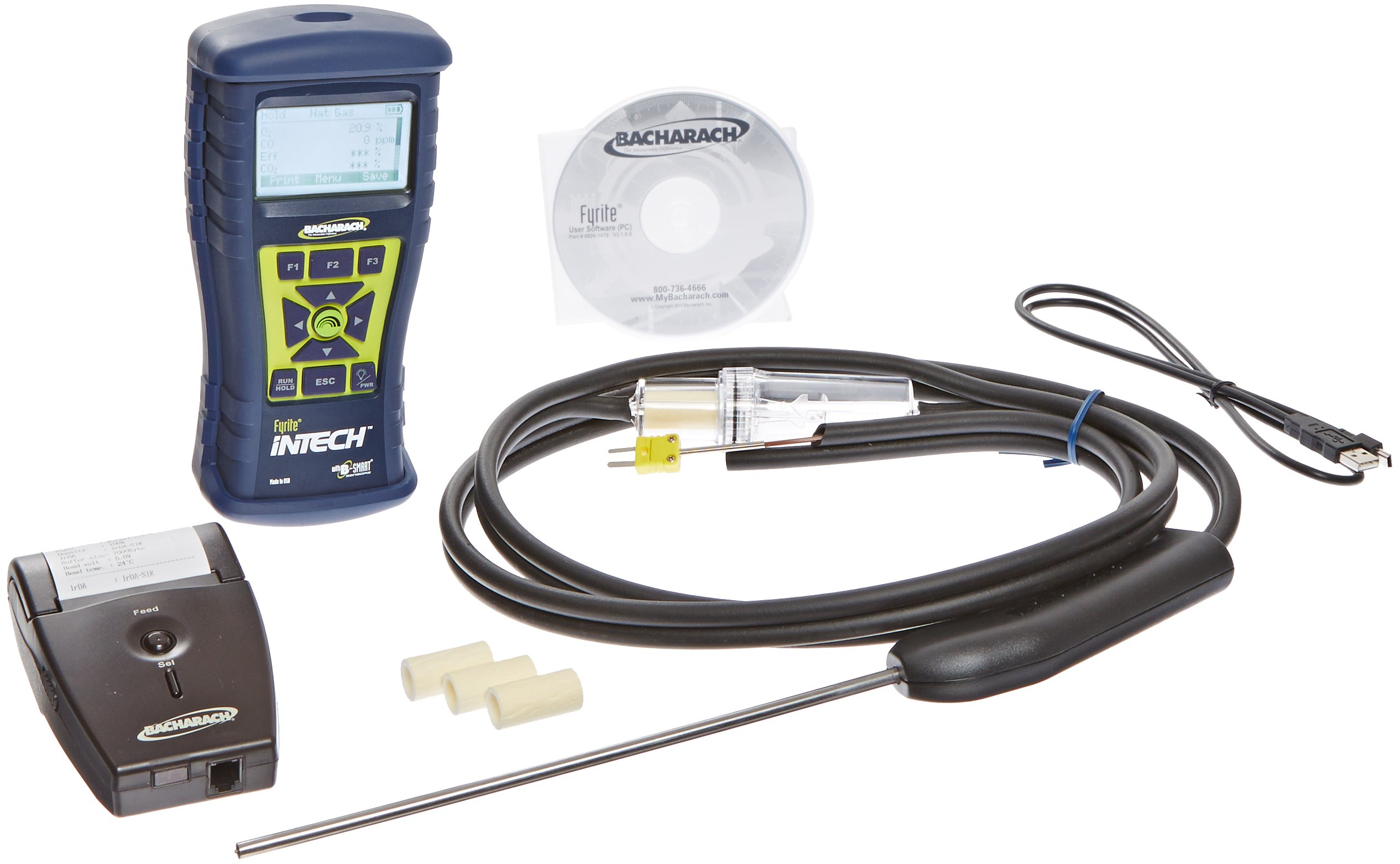 Buy Bacharach Fyrite Intech Combustion Analyzer; O2/CO, Reporting Kit