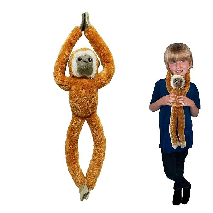 Buy EcoBuddiez Tree Huggers Gibbon from Deluxebase. 28 inch Hanging
