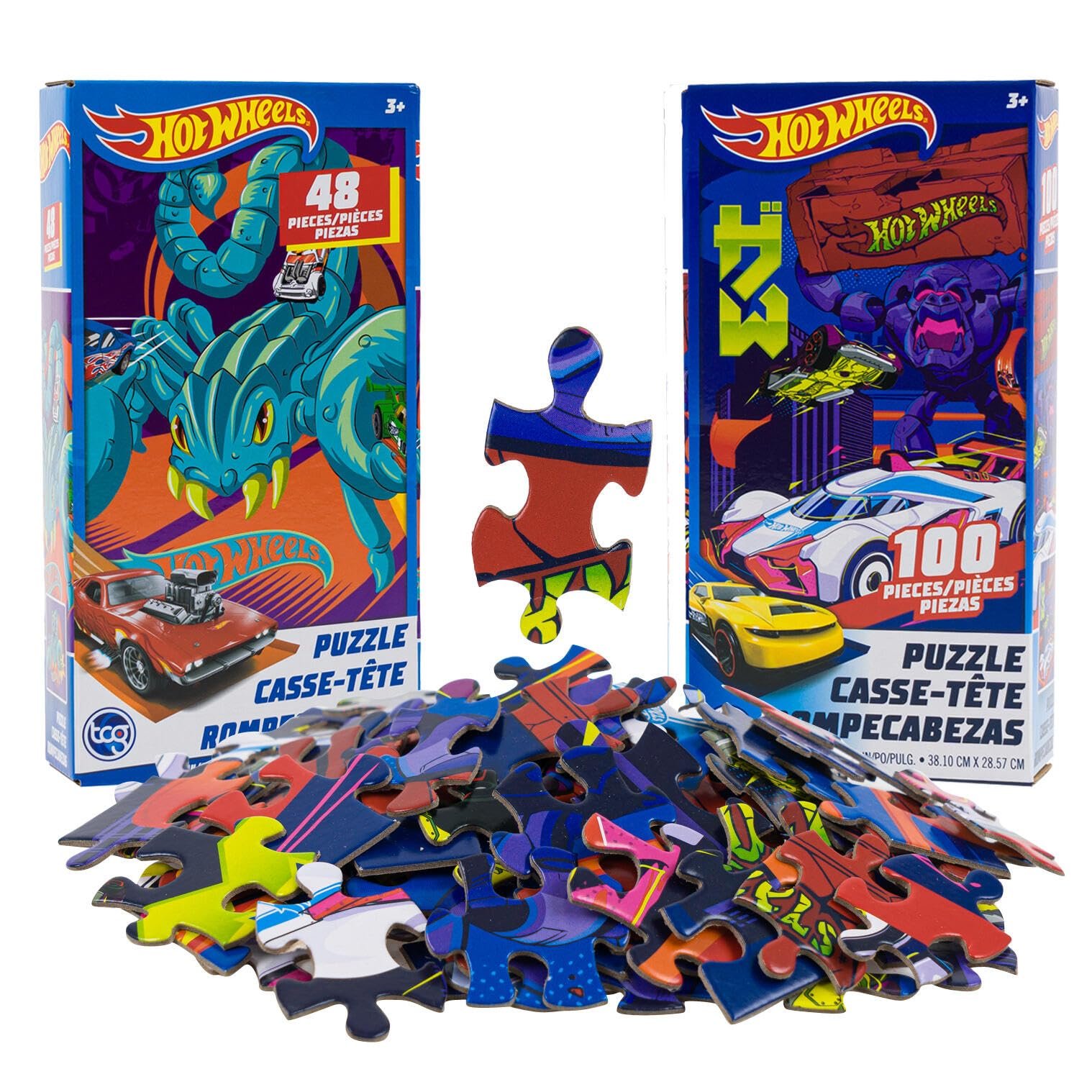 Hotwheels セット11 Amazon.com: Hot Wheels - Kids Floor Puzzle. Educational