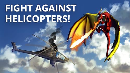 Giant Fantasy Reptile City Attack: Awaken Dragon Simulator Game