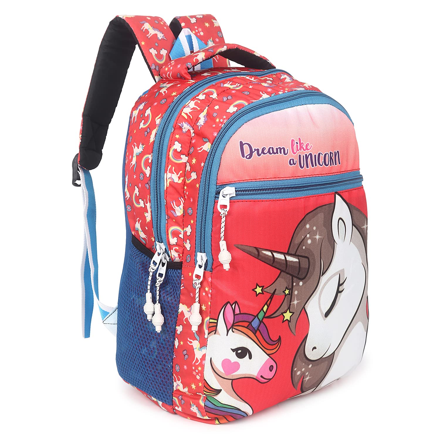 34 ltrs girls boys kids play school bag Age Group - 3 years to 6 years Unicorn Bagpack - Multicolor-image-7
