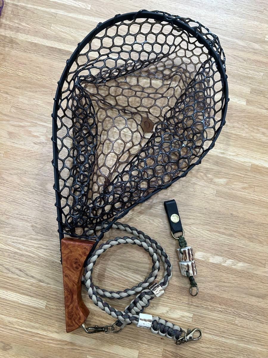 カヤ天然玉枠 尺三寸 天然カヤ 網付き玉枠 No.21（9