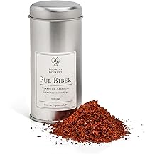 Boomers Gourmet - Pul Biber Gewürz mit Salz und Chiliflocken , Döner Gewürz, Premium Qualität Pul Biber mild, Ideal für Grill und Küche- Gewürzdose - 50 g
