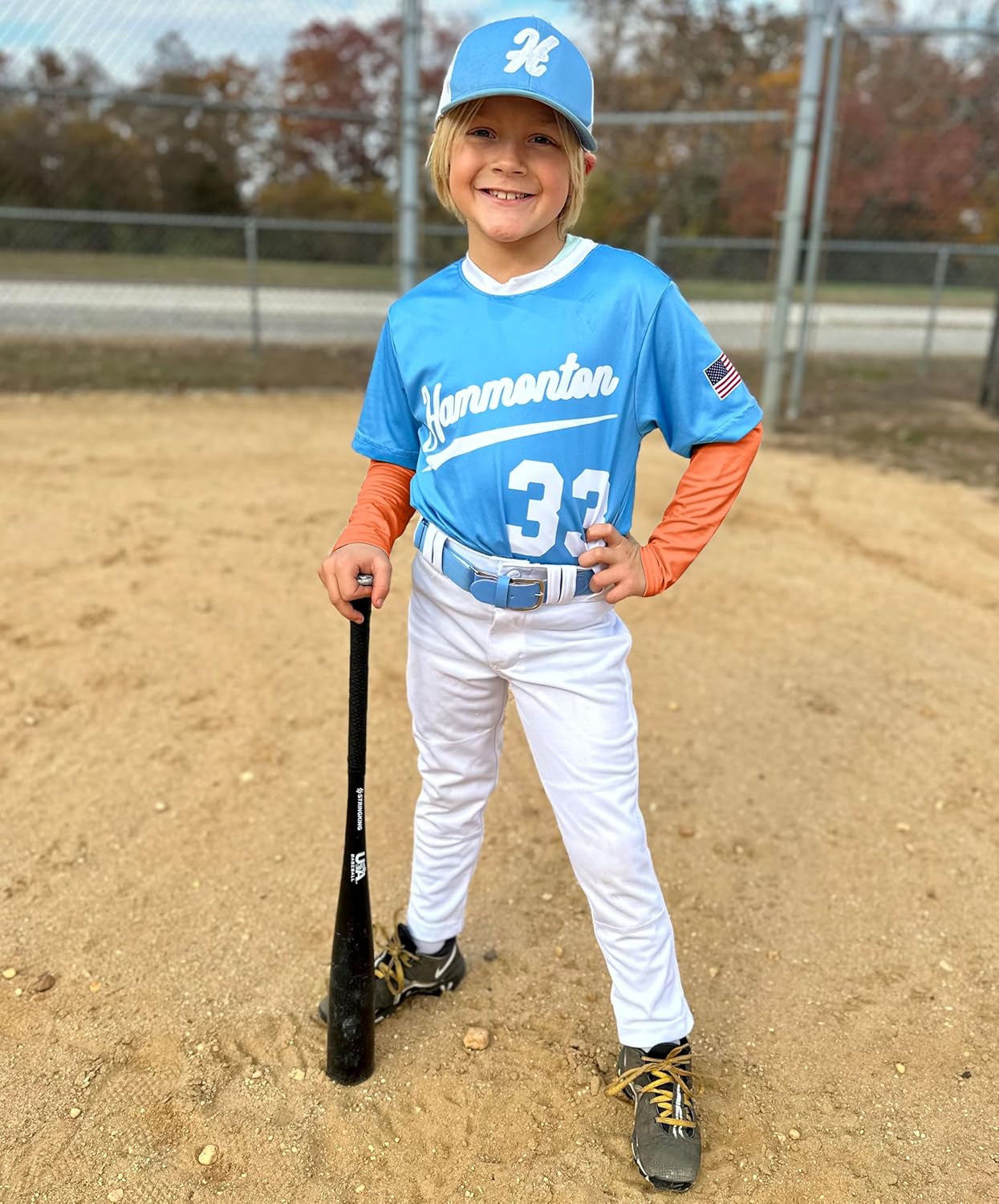 G Gradual Youth Boys Compression Thermal Shirt Long Sleeve Fleece Undershirt for Boy Football Baseball Soccer Base Layer - Image 2