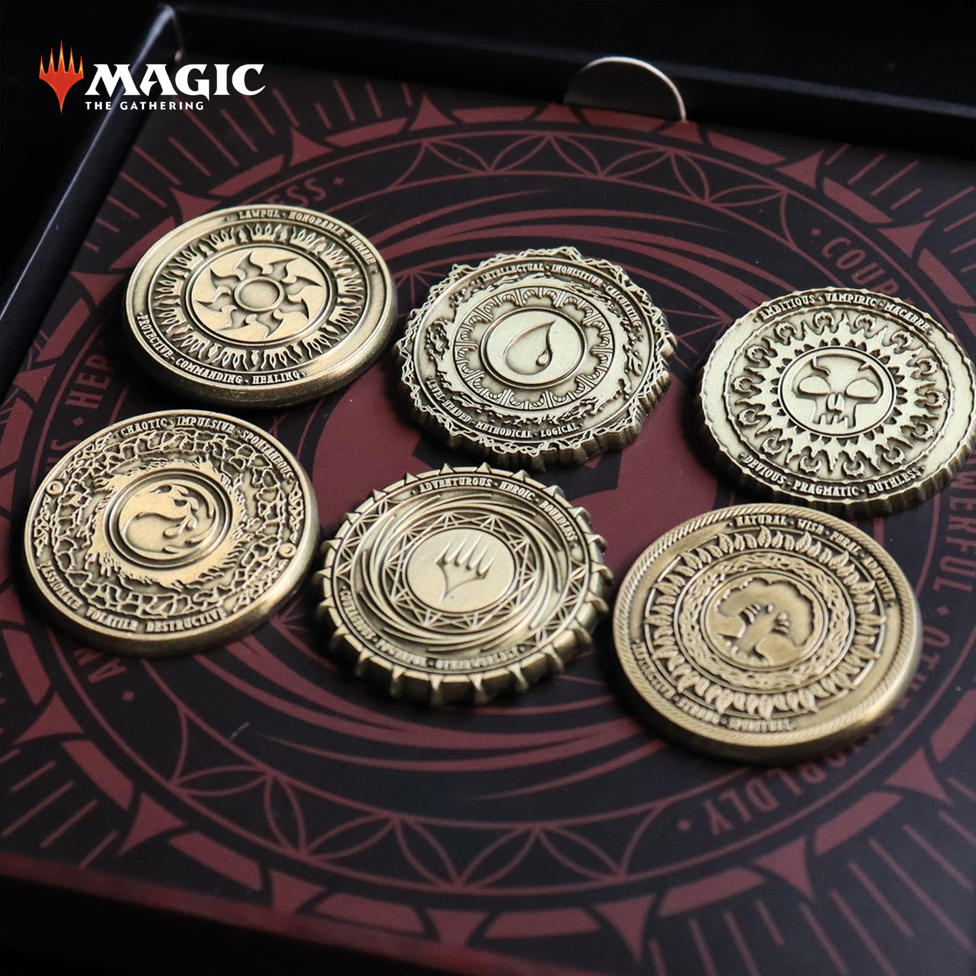 Amazon | Fanattik Magic The Gathering 6ピース 限定版マナシンボル