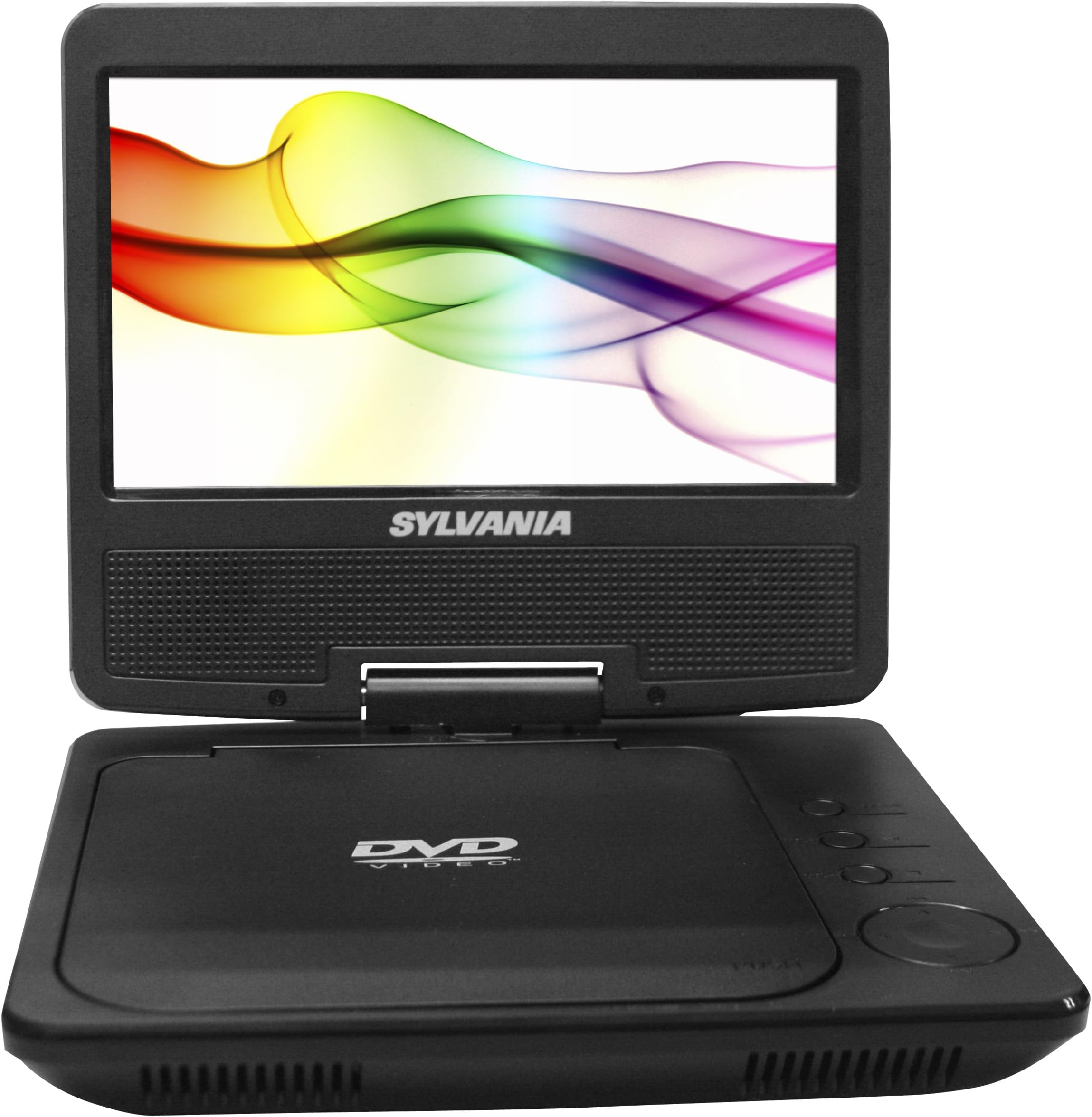 Sylvania Portable DVD Player SDVD7027-C, 7-Inch, Swivel Screen, Black