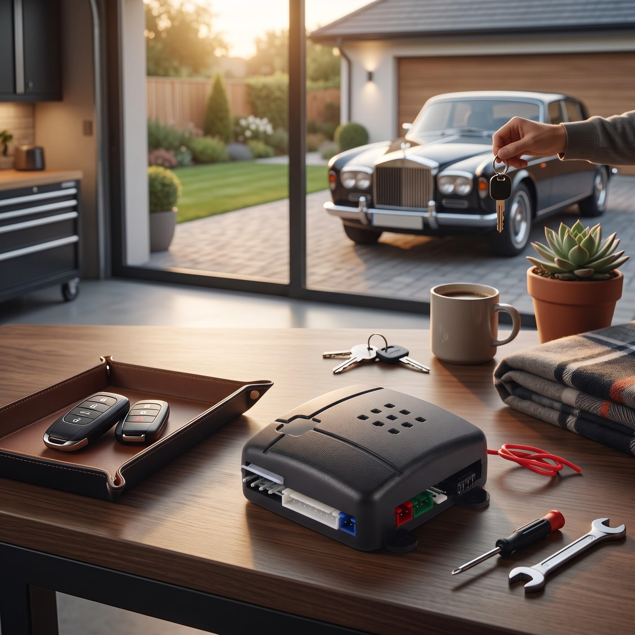 di Sicurezza Allarme per Auto, di Allarme Universale di Protezione di Sicurezza di Ingresso Senza Chiave per Auto con 2 Telecomandi Allarme