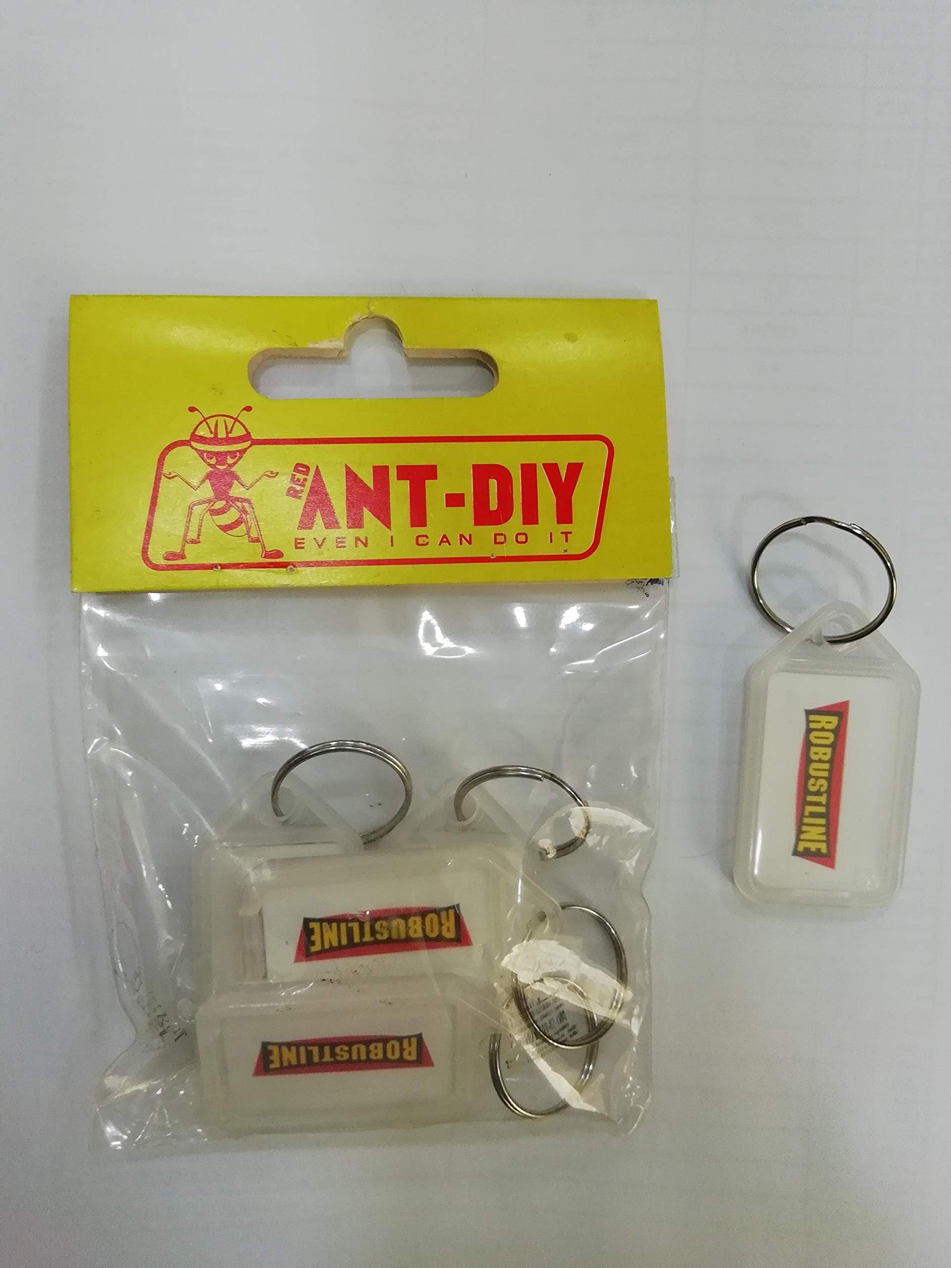 Robustline Key label - 5 Pcs pack, White | Manage Keys in the Key Box