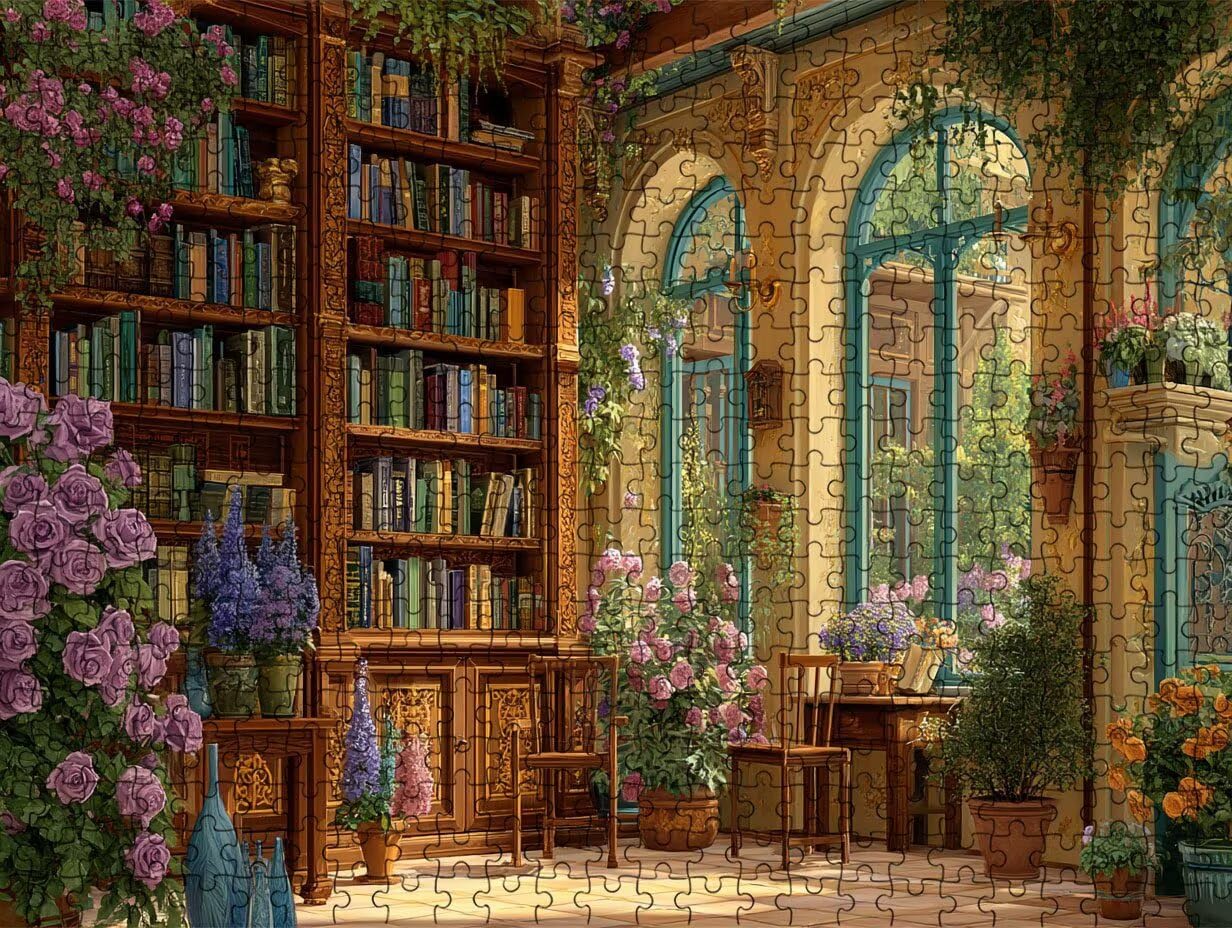Puzzle dla dorosłych, 3000 elementów, kwiaty do pokoju biurowego, puzzle wymagające rodzinne aktywności, gry zręcznościowe dla dorosłych, wyzwania puzzle, prezent dla przyjaciół, R2KH-794