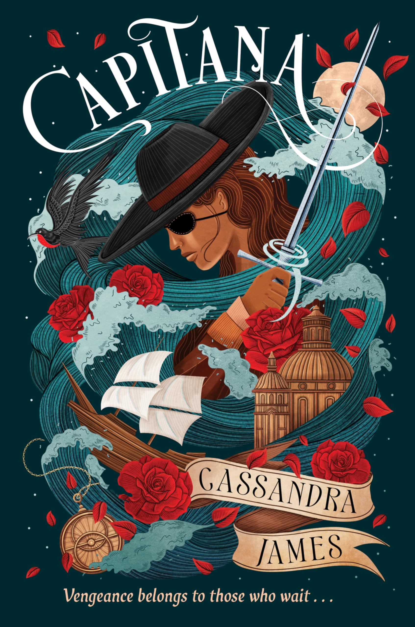 Capitana: An Epic YA Fantasy Romance – A Latinx Pirate Hunter's Dangerous Quest (The Capitana Duology)