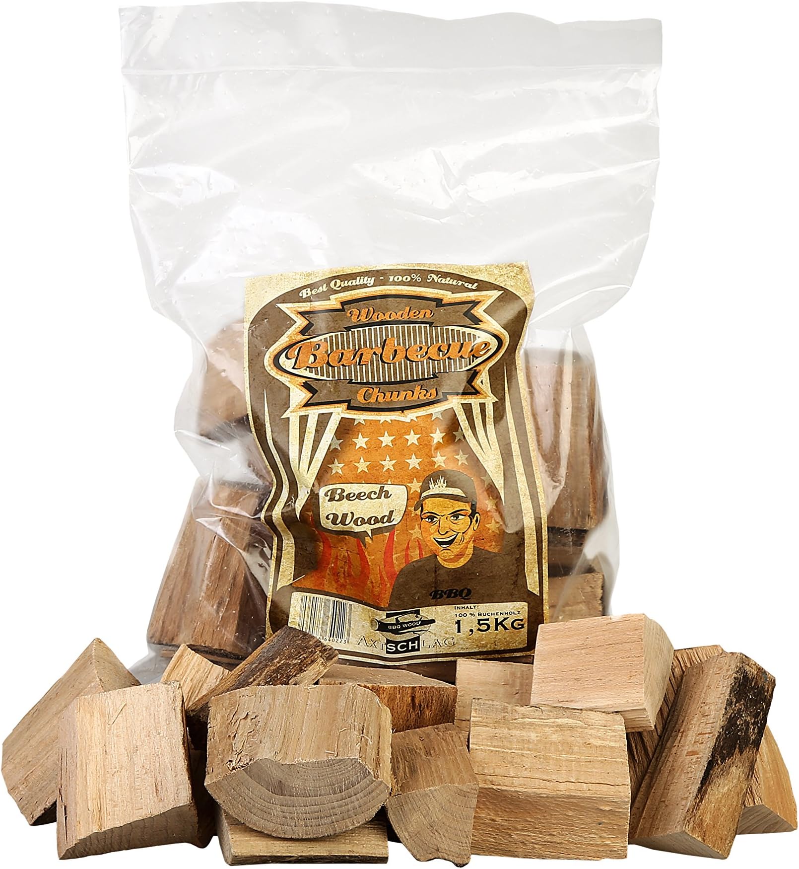 Axtschlag Wooden Barbecue Chunks 1.5 kg