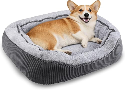 Miniatura 10 de SIWA MARY Camas para perros y gatos pequeños, medianos y grandes. Cama lavable para mascotas, sofá cama ortopédica para perros, diseño elegante de