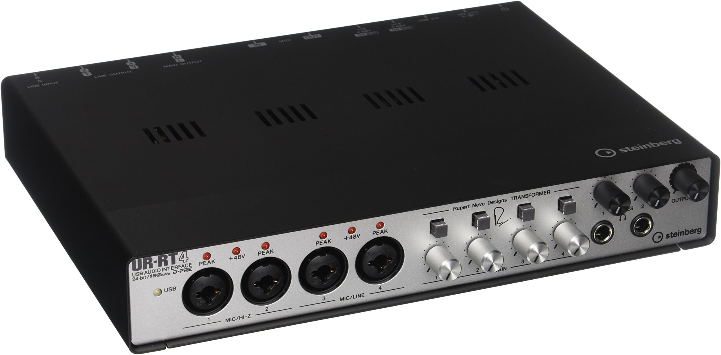 UR-RT4 4-Channel Audio Interface with Rupert Neve Designs Transformers
