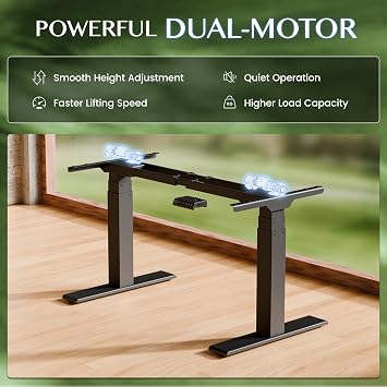 FLEXISPOT Electric Standing Desk BIG MAX 200KG Height Adjustable