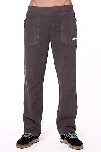 Miniatura 6 de TRAILSIDE SUPPLY CO. Pantalones deportivos térmicos de forro polar para hombre con bolsillos con cremallera
