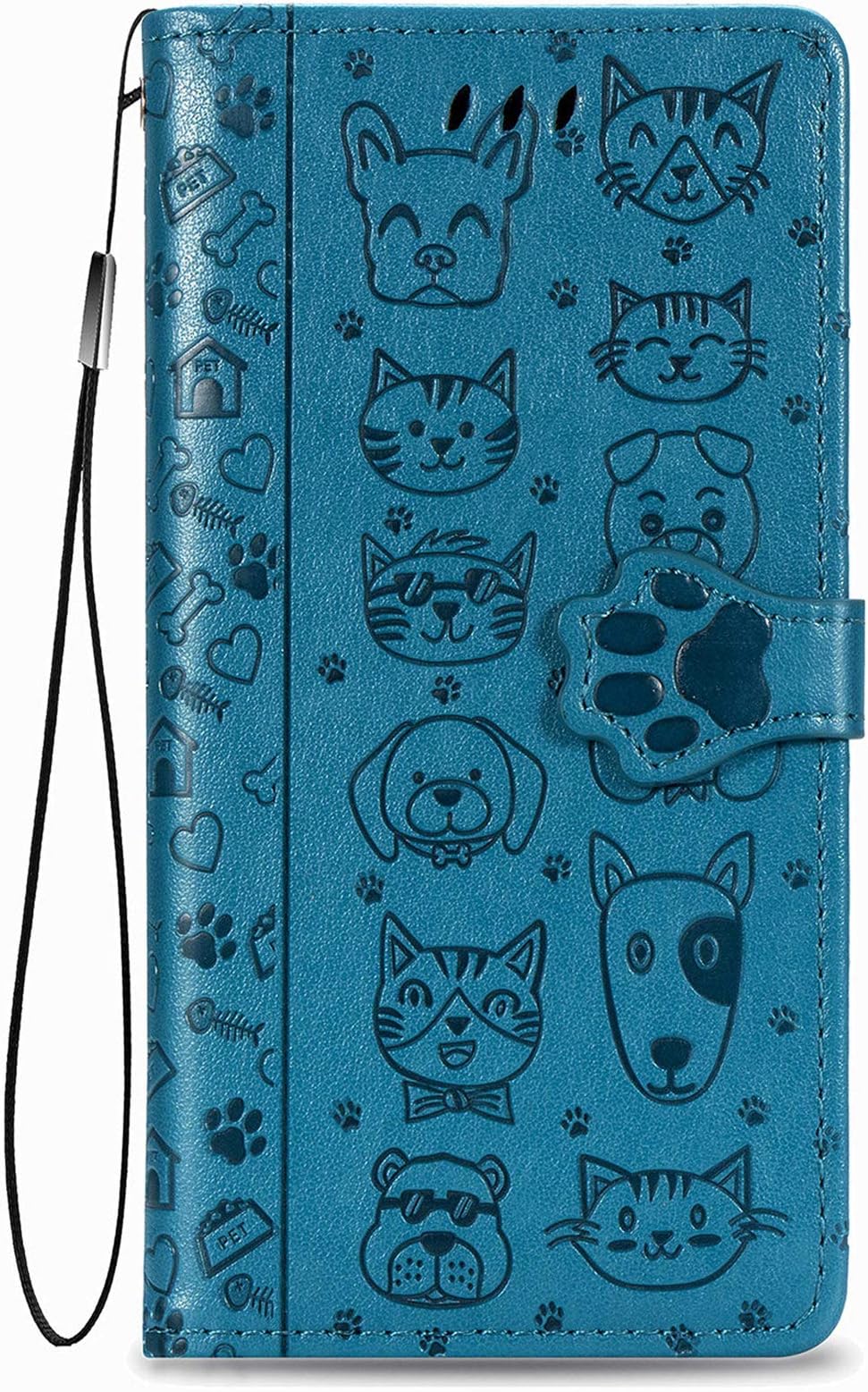 Étui De Chéquier En Cuir Synthétique CGFGHHUY - Avec Emplacements Cartes, Porte-stylo, Sangle élastique - Protection RFID - Violet