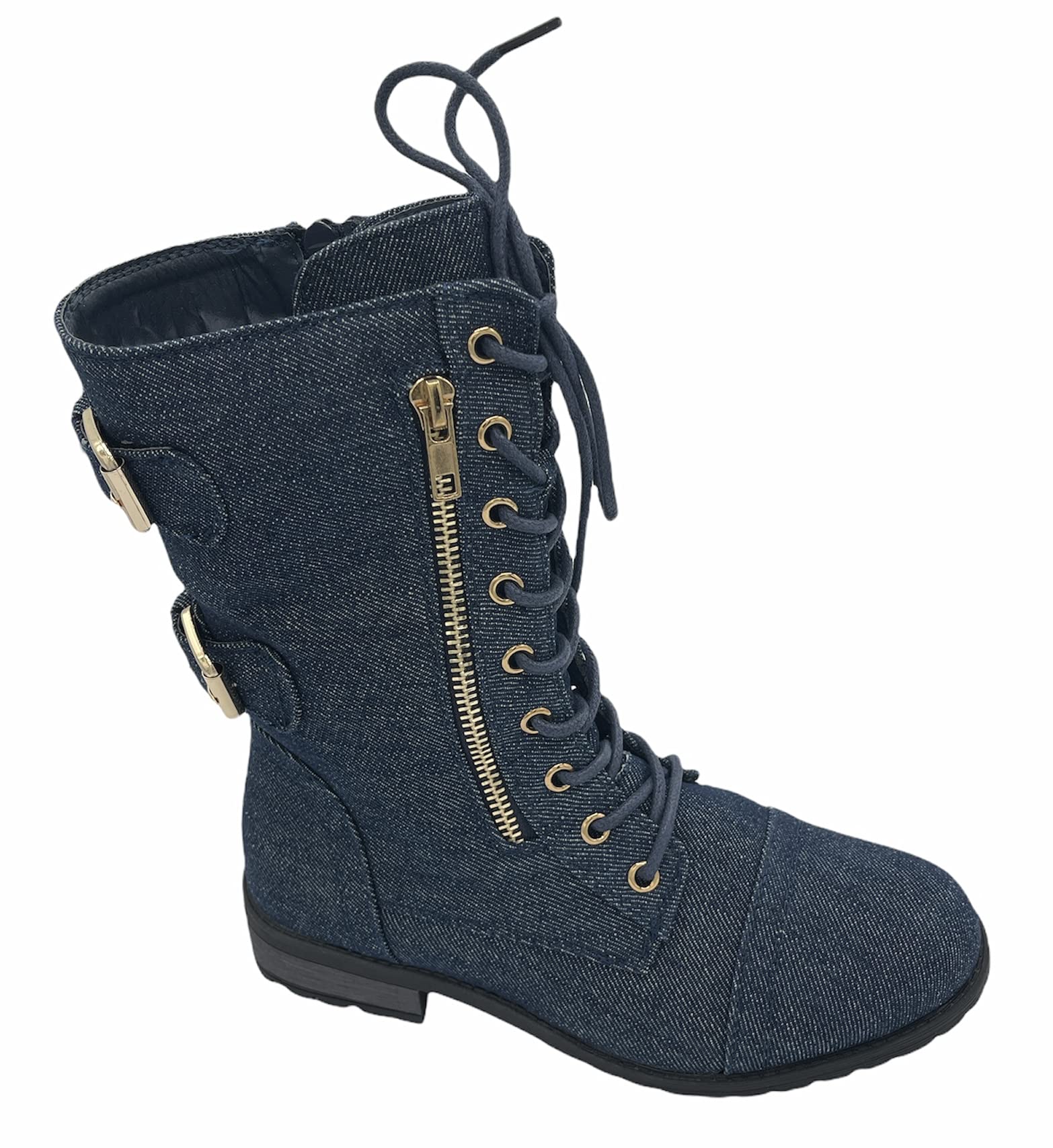 Forever Link Women's Military Stlye Boots