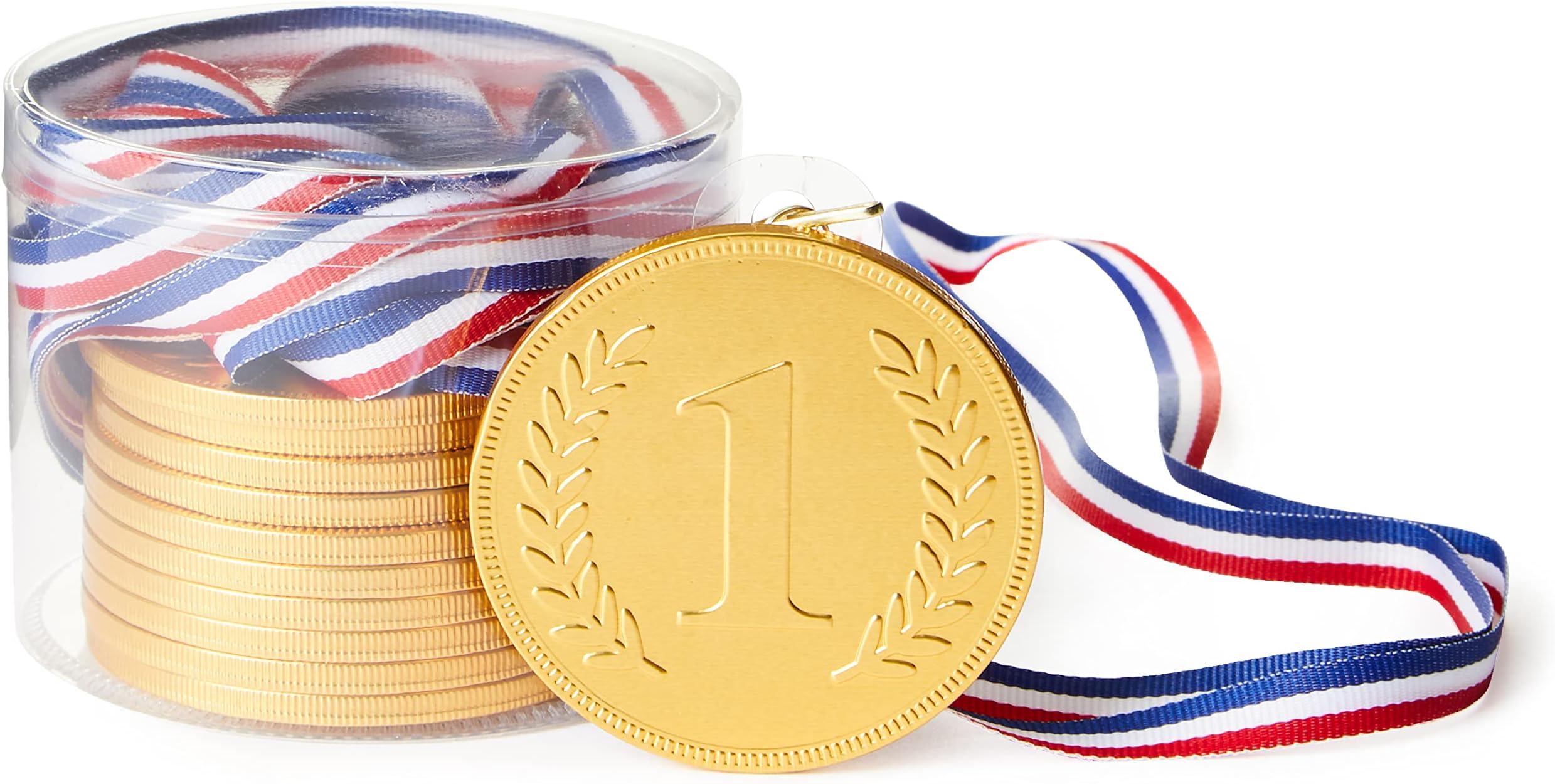 Steenland Chocolate Foiled Medals, Pack of 10