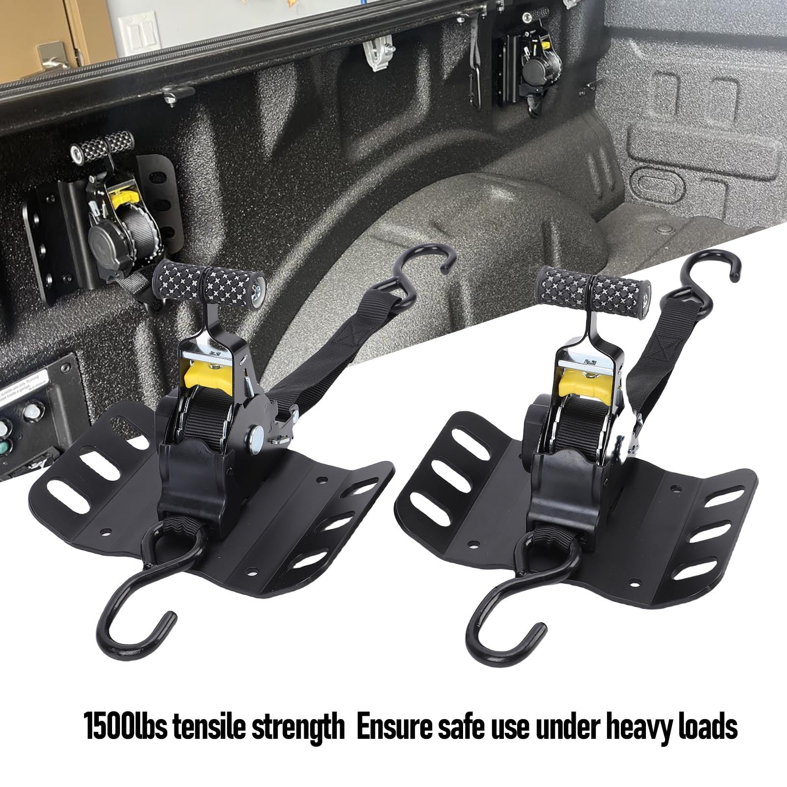 Mingzhe High Capacity Retractable Ratchet Straps Reinforced Design Self