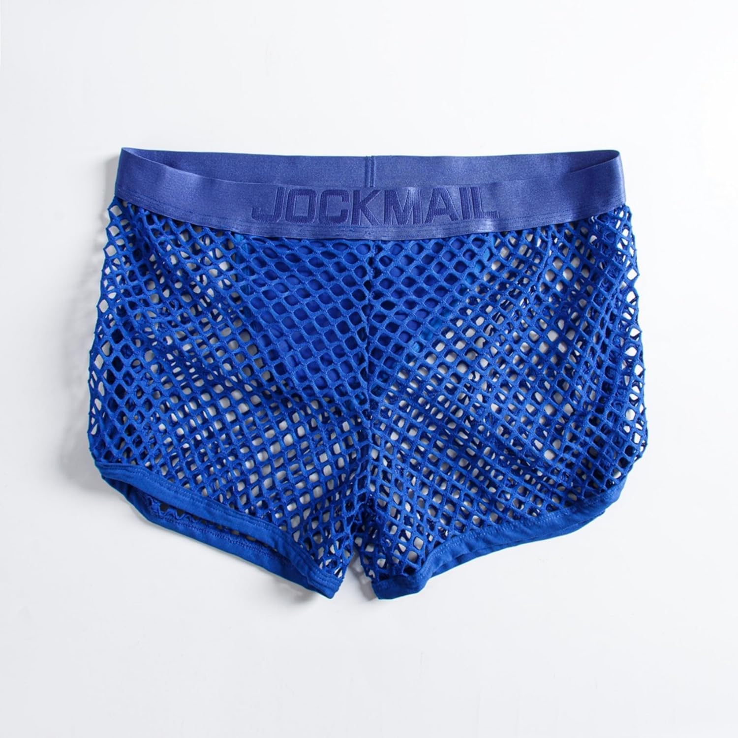 JOCKMAIL Men's Mesh Boxer Briefs Hot Low Waist Sexy Uderwer Breathable Fishnet Trunks - Image 6