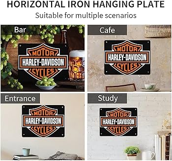Amazon.co.jp: ハーレーダビッドソン 金属ポスター インテリア