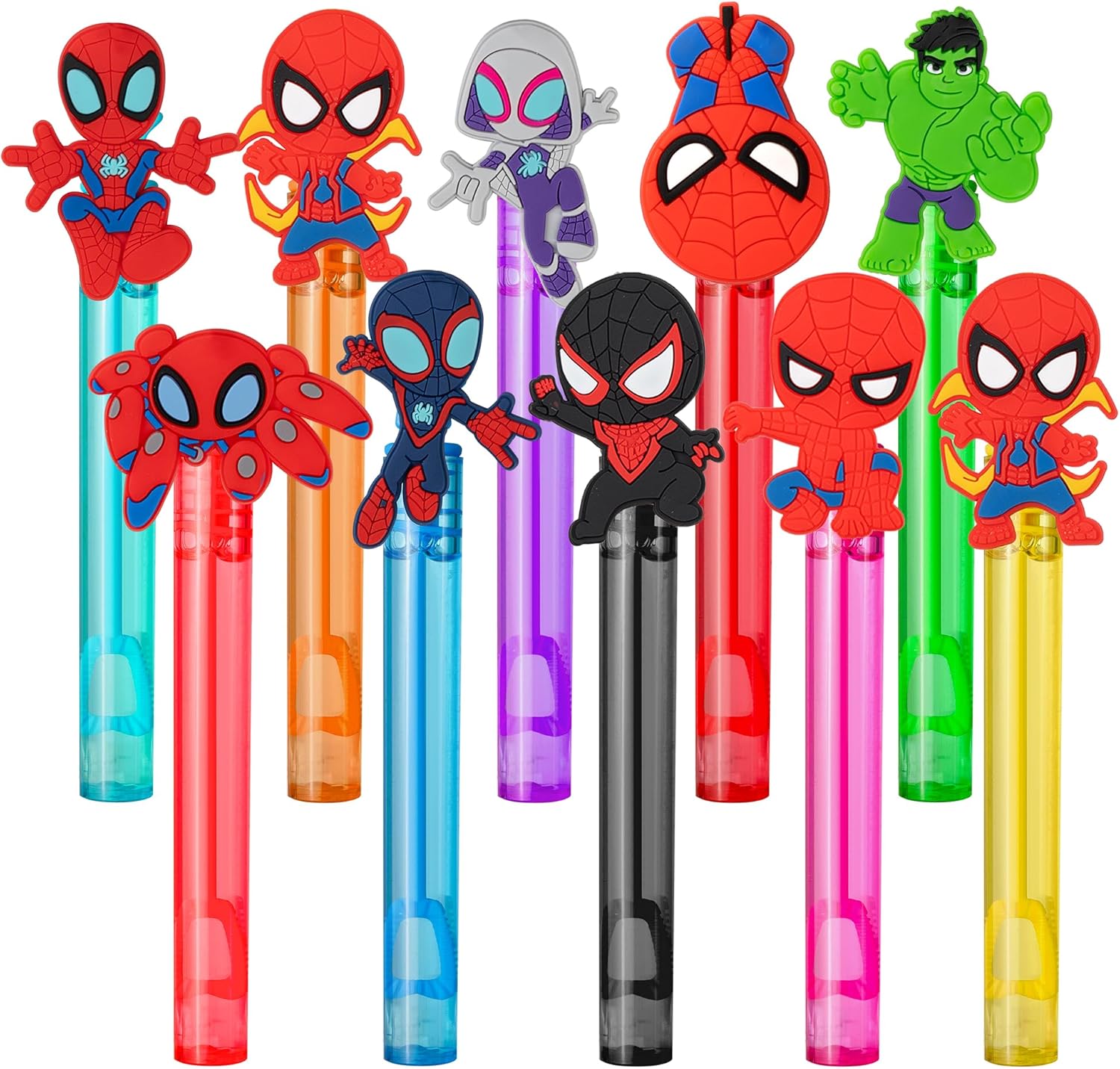Spidey Party Supplies,20 Pcs Bubble Wands for Kids,Bubble Wand for Birthday Party Favors Decorations,Classroom Prizes Goodie Bag Stuffers Gift