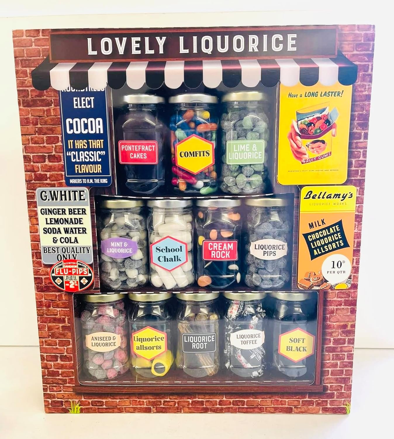 Large Lovely Liquorice Favourites Sweet Shop Liquorice Lovers Gift