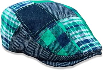 The Original Boston Scally Cap - Slainte - Single Panel Newsboy Cap for Men