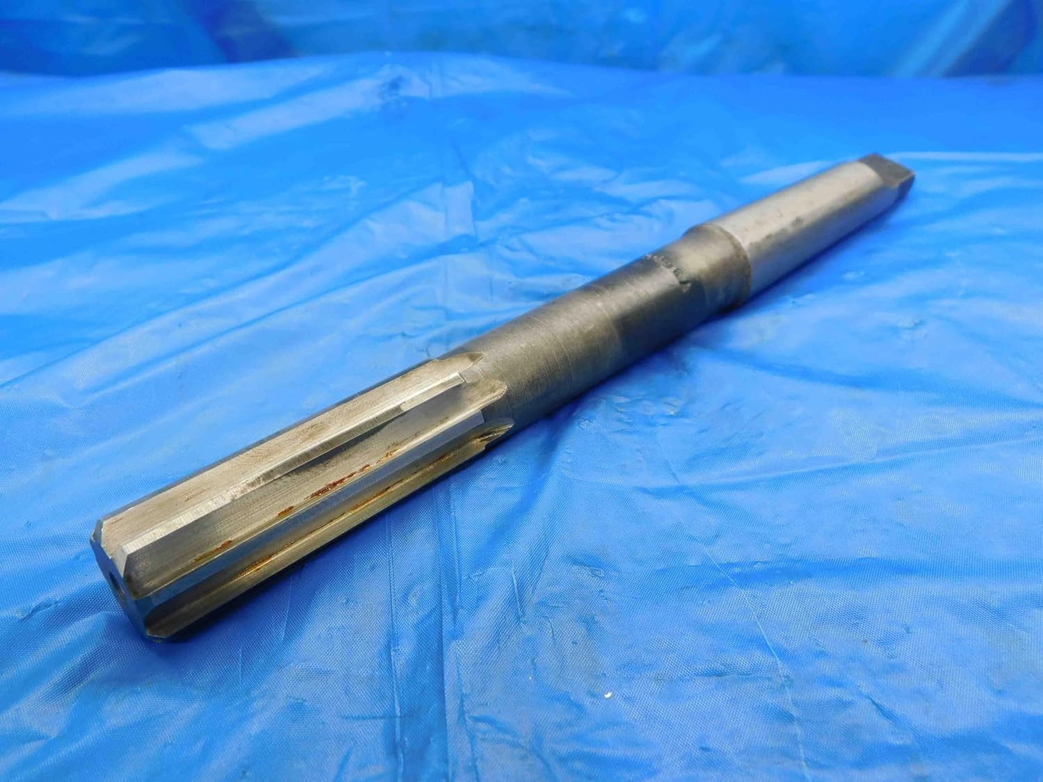 M & J Tooling LLC Arrow 0.9089 OD HSS Reamer MT3 Shank 8 FL .9089 .9063 +.0026 Oversize 23 mm - CB1739AR3