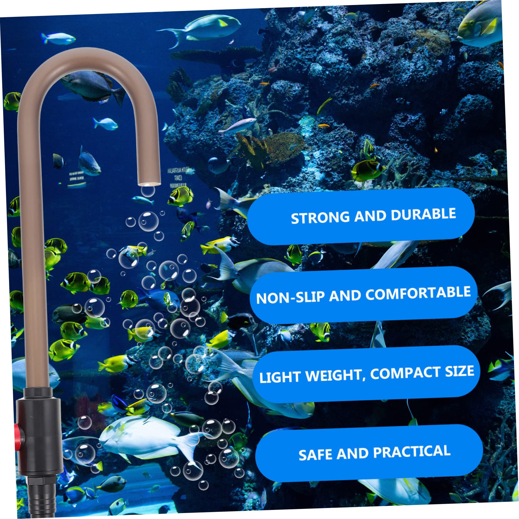 minkissy 5piezas Manguera De Cambio De Agua para De Riego Colgante Accesorio Práctico para De Peceras Herramienta De Limpieza para Sin