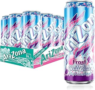 AriZona Frost Chillzicle, Fruit Juice Drink - Big Can, 22 Fl Oz (Pack of 12)