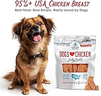 Vista 2 de Farmland Traditions Filler Free Dogs Love Chicken Premium Jerky Treats for Dogs, 3 lb. Bag 1.0 lbs. No Antibióticos nunca USA pollo criado