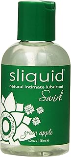 Sliquid Swirl Green Apple 4.2oz, 4.2 ounces Bottle