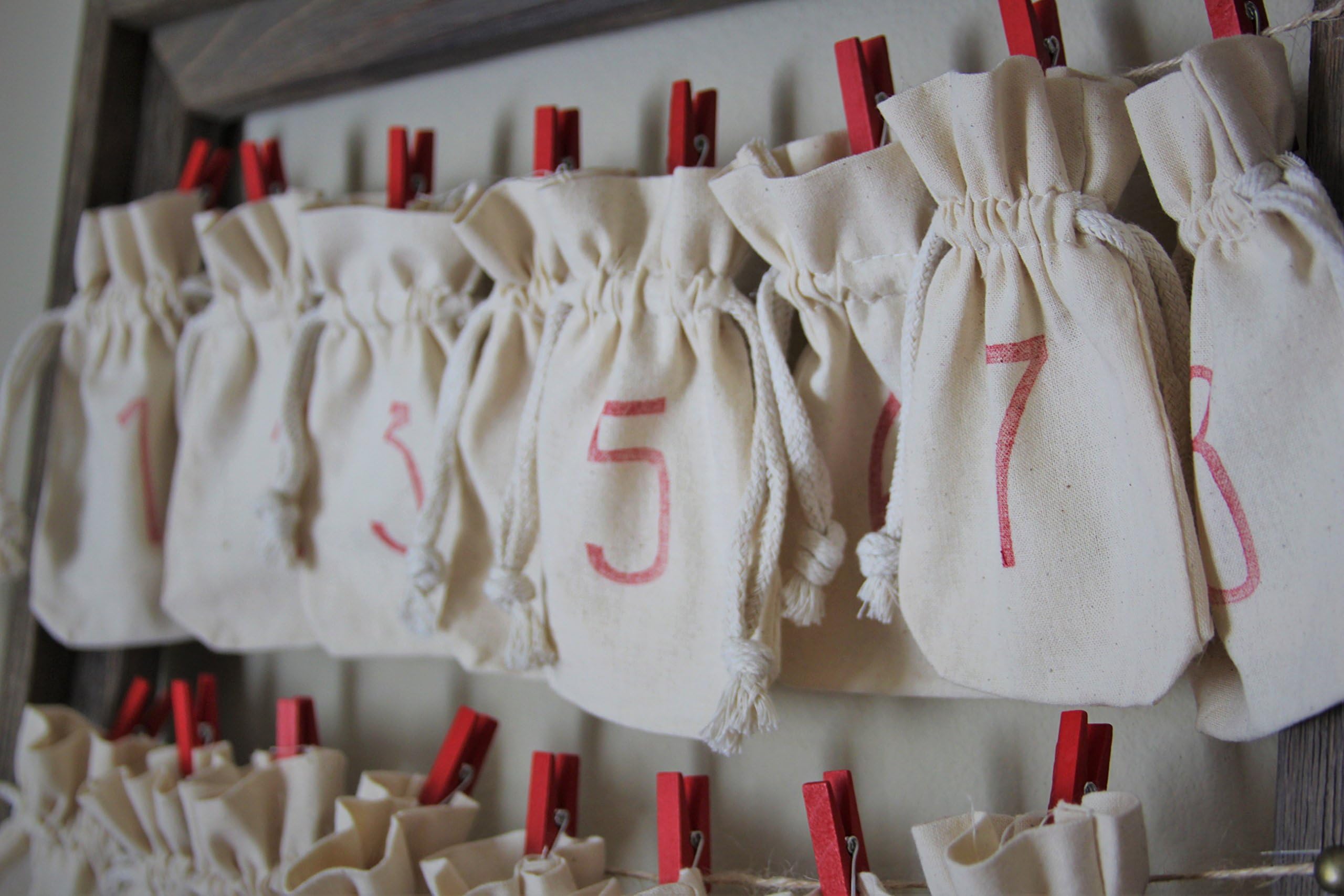 Advent bags – New Tradition Crafts