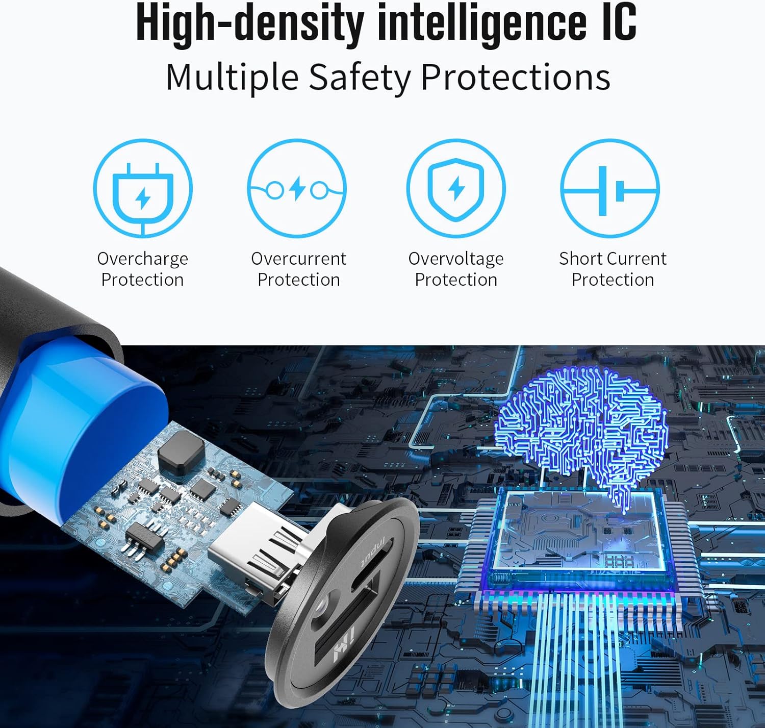 Portable Charger, 5000mAh Mini Power Bank, S03 2-Pack Pocket Size Fast Charging USB-C (in&Out) Compatible with iPhone Series, Android Phone and More - Image 6