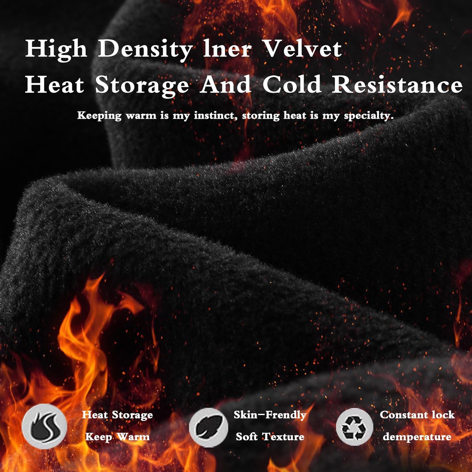 Men's Warm Lined Athletic Sweatpants Jogger Fleece Pants Winter Warm Track Pants - Image 8