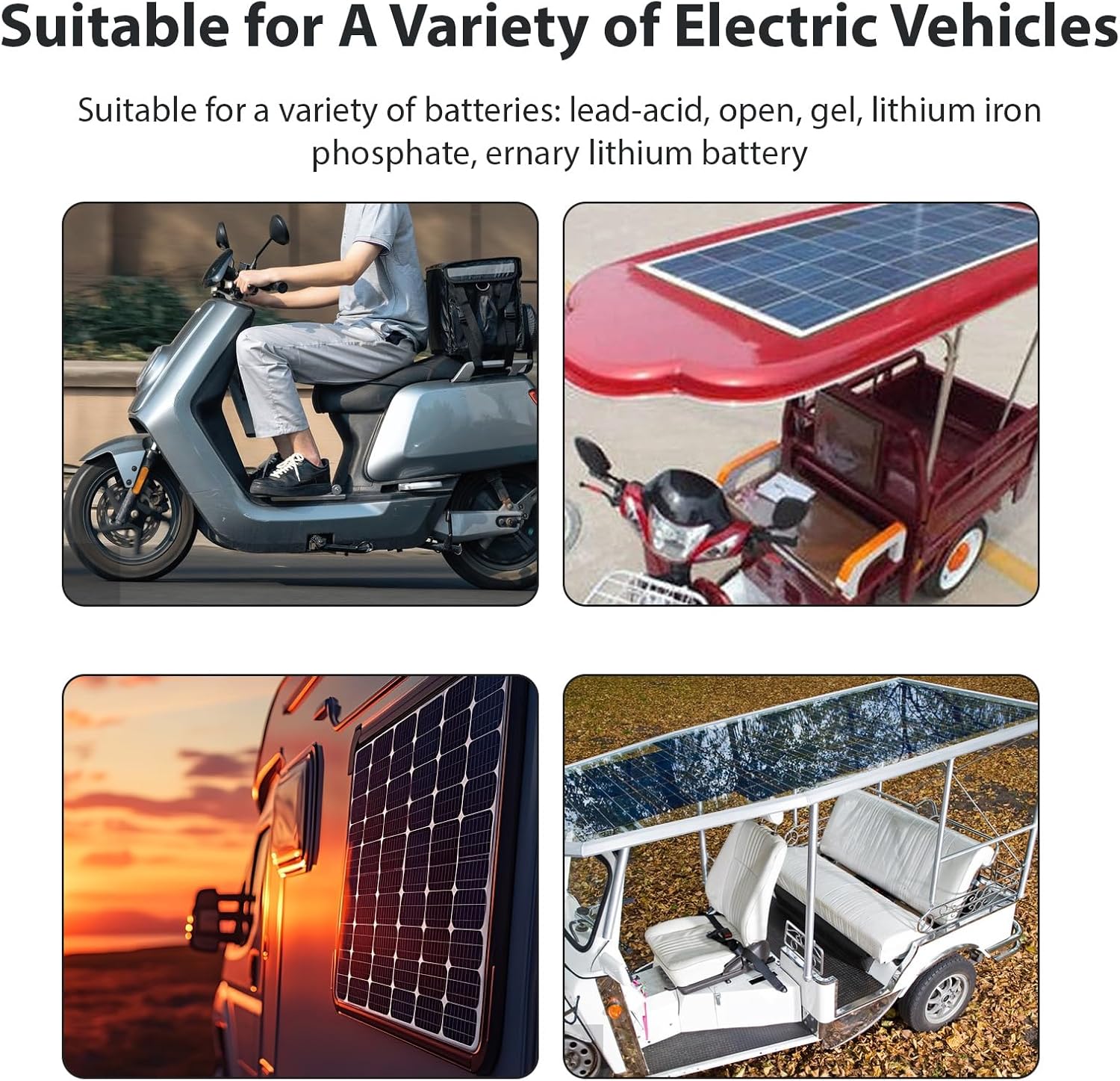 600W MPPT Solar Charge Controller, 24V to 72V Input with LED Display for Lithium LiFePO4 Gel Battery, High Efficiency 99% IP65