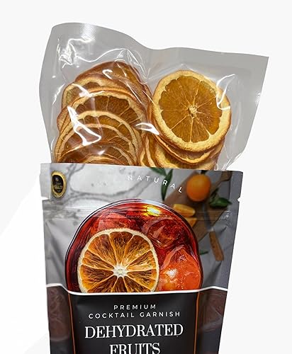 Miniatura 8 de Rebanadas de naranja seca prémium - Preserved Peel  35  rebanadas -  Frutas deshidratadas para decorar cócteles y más  Sin conservantes  Saludables