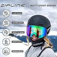 Vista 5 de Gafas de esquí Zipline Podium XT - Lentes magnéticas sin niebla