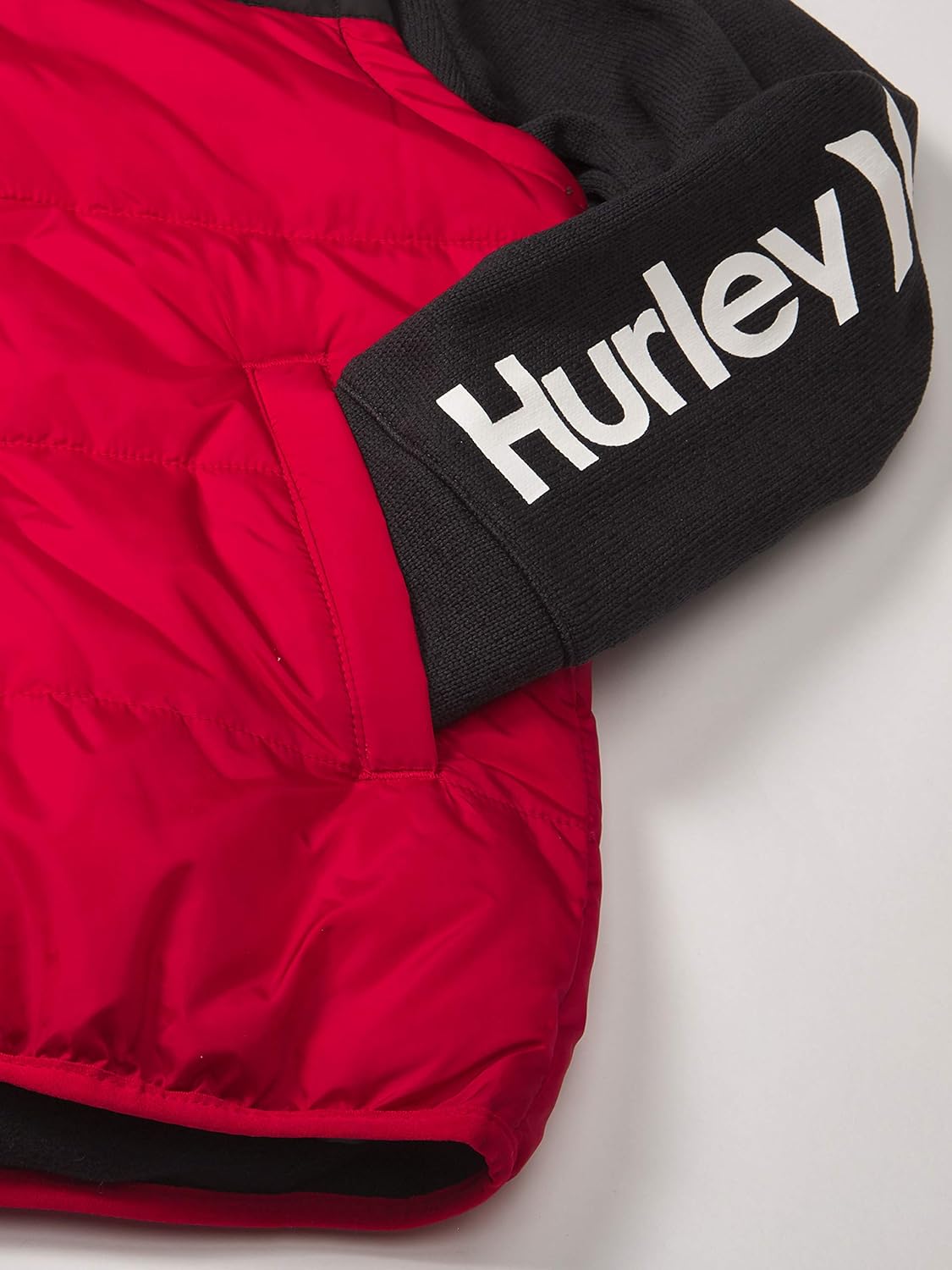 Hurley boys 2fer Puffer Jacket: Clothing