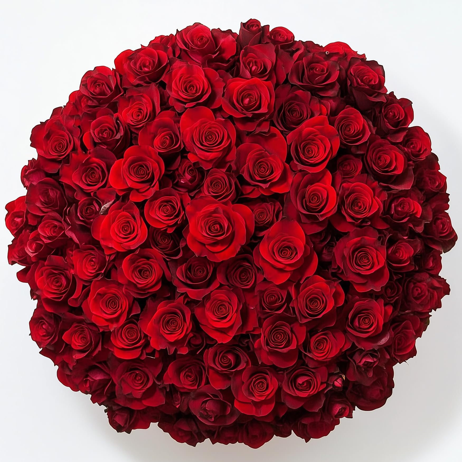 GlobalRose 500 Red Roses Bouquet - Responsibly Sourced Roses Fresh Flowers - Hand-Picked Flowers Fresh Bouquet for Mother's Day, Birthday & Special Occasions (20 Bunches of 25 Stems)