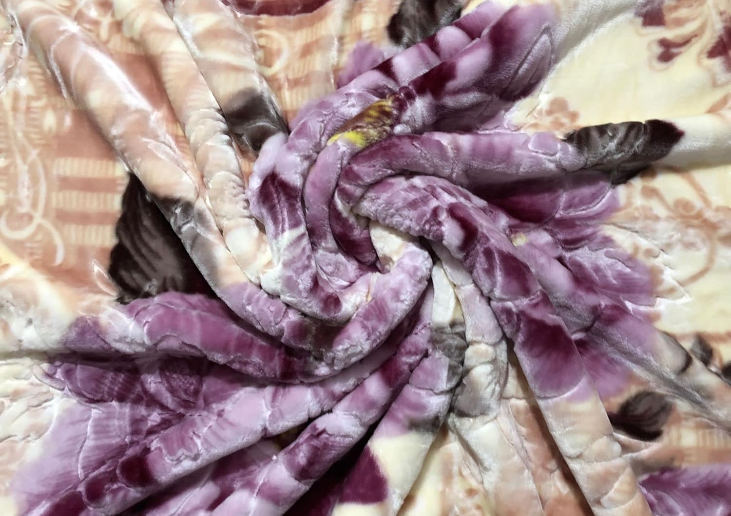 Buy Signature Polyester Blanket Comfy Gold Premium 2 Ply Double Bed