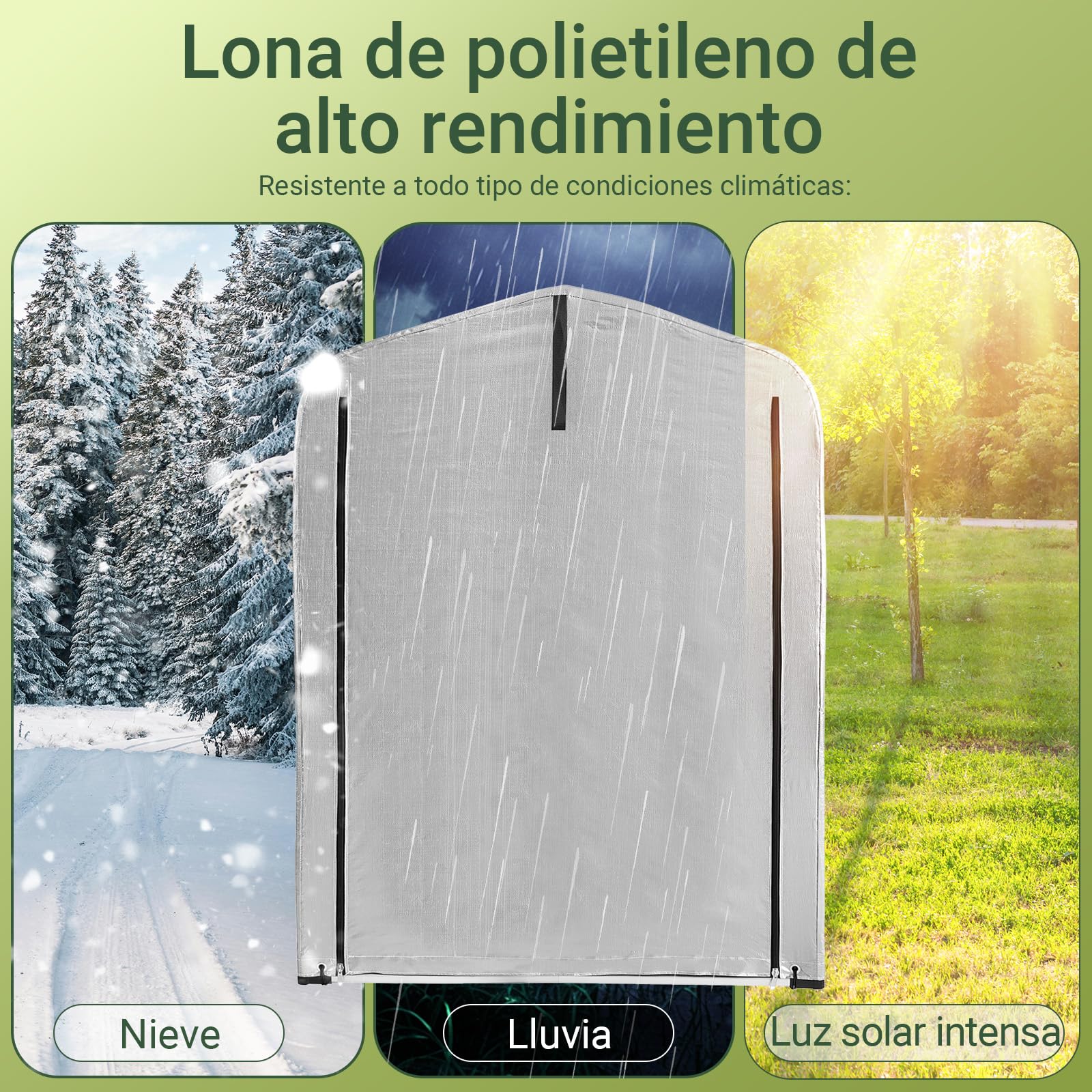 SoBuy ES-KLS11-SDA Caseta Jardin Exterior Garaje Exterior para Coches Impermeable Carpa para Moto y Bicicletas Garage Moto para Exterior Cobertizo Jardín