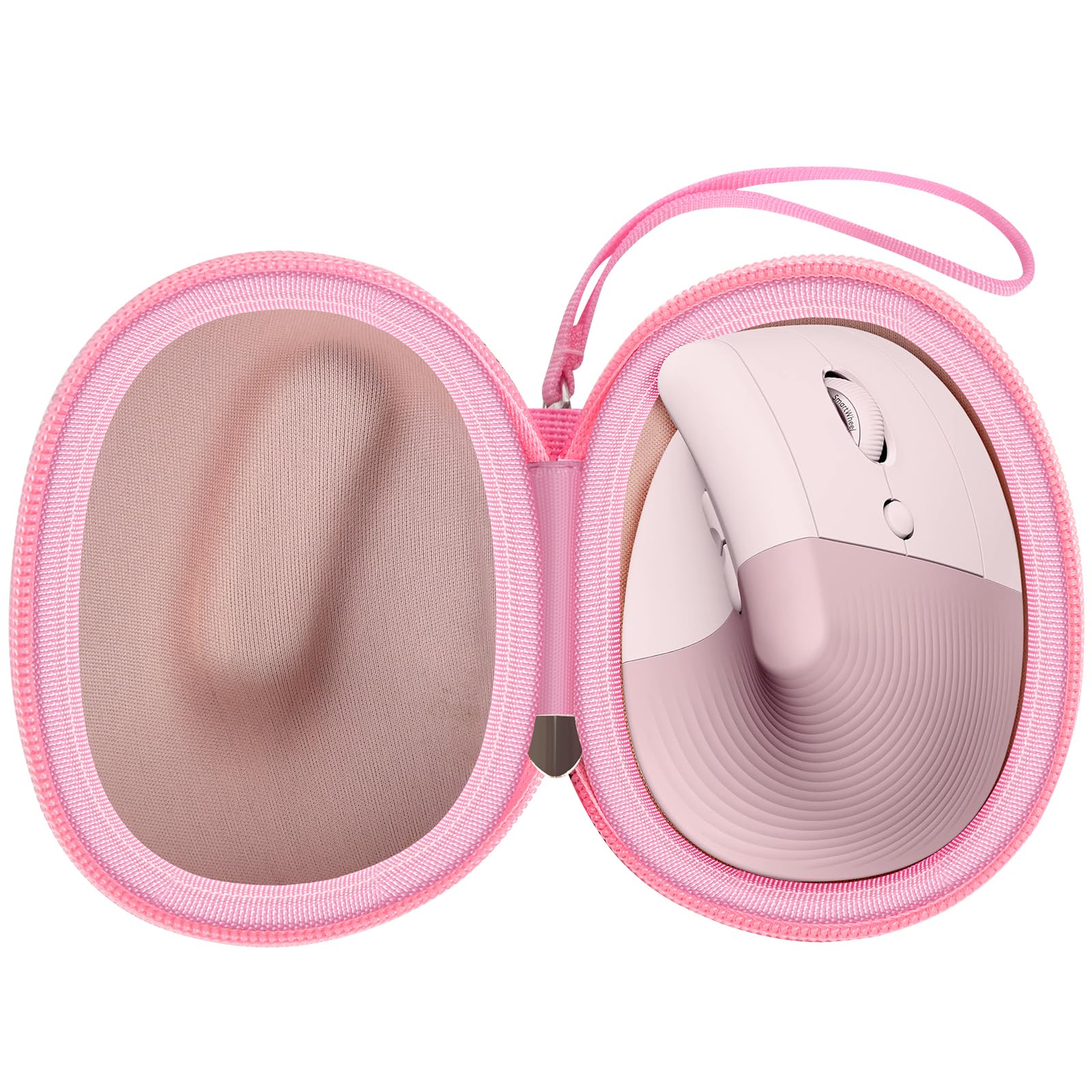 ANKHOH Case for Logitech Lift Vertical Ergonomic Mouse, Travel Carrying Storage Bag for Logi Wireless Bluetooth Upright Device, Cordless Mouse