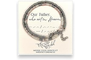 Stunning Prayer Bracelets for Women Christian: Faith-inspired Morse Code Jewelry