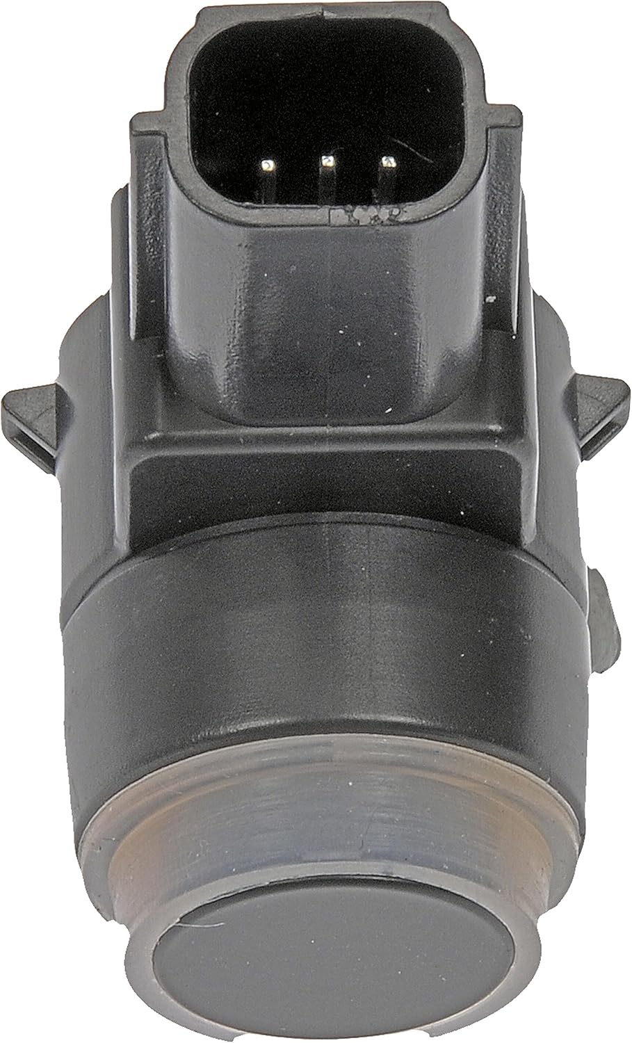 posterior view of the Dorman 684-017 Rear Parking Aid Sensor, showing the electrical connector.