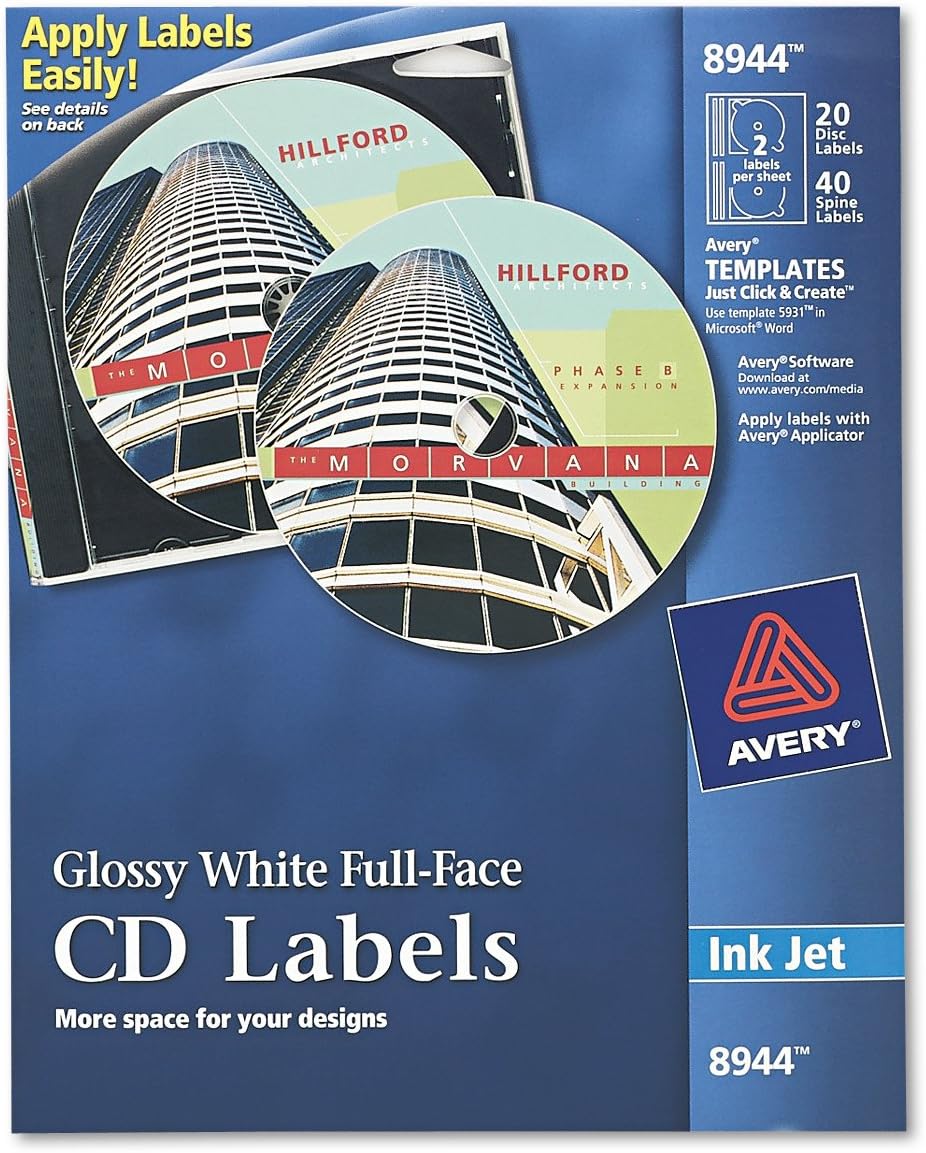 avery cd label maker