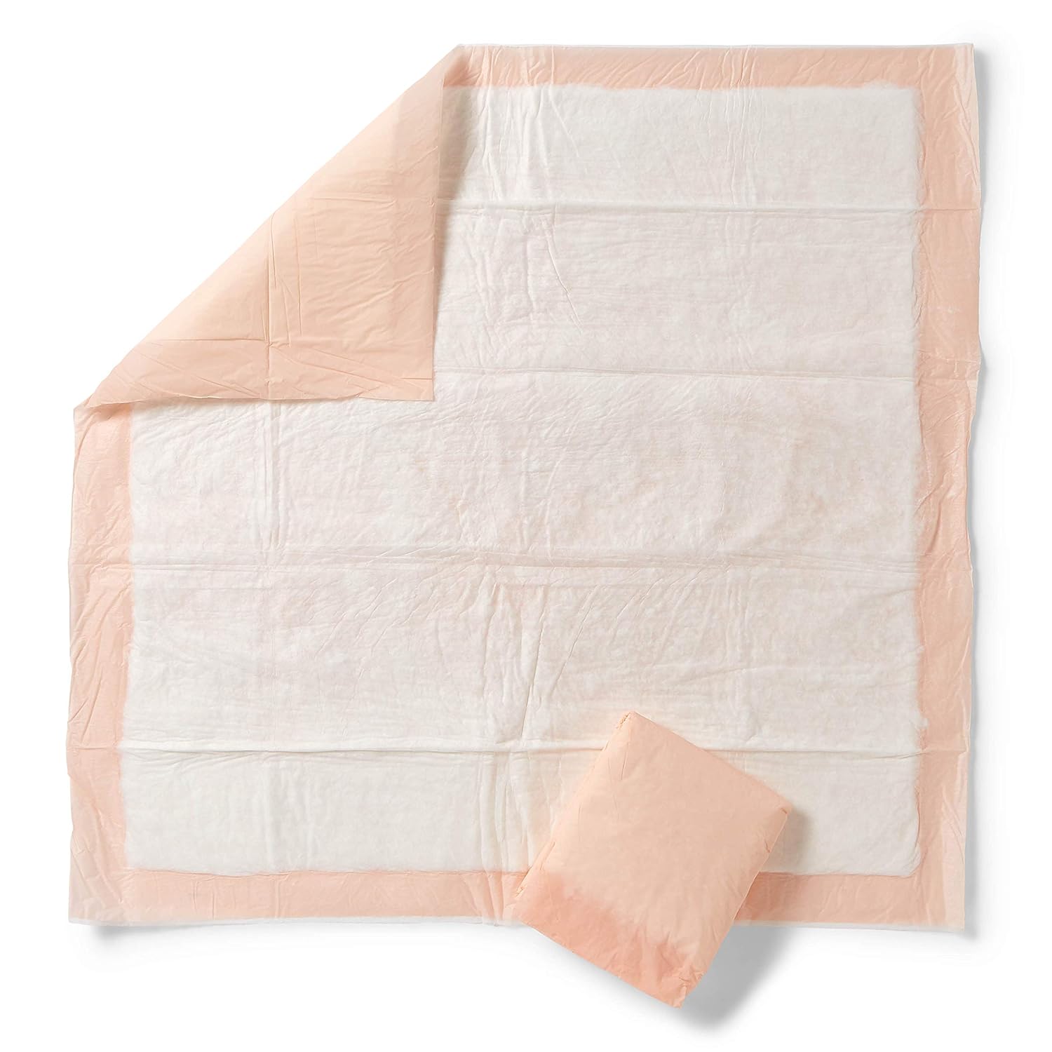 FitRight Heavy Absorbency Disposable Underpads, Super Absorbent Polymer And Fluff Core, 30" x 30", 100 Count