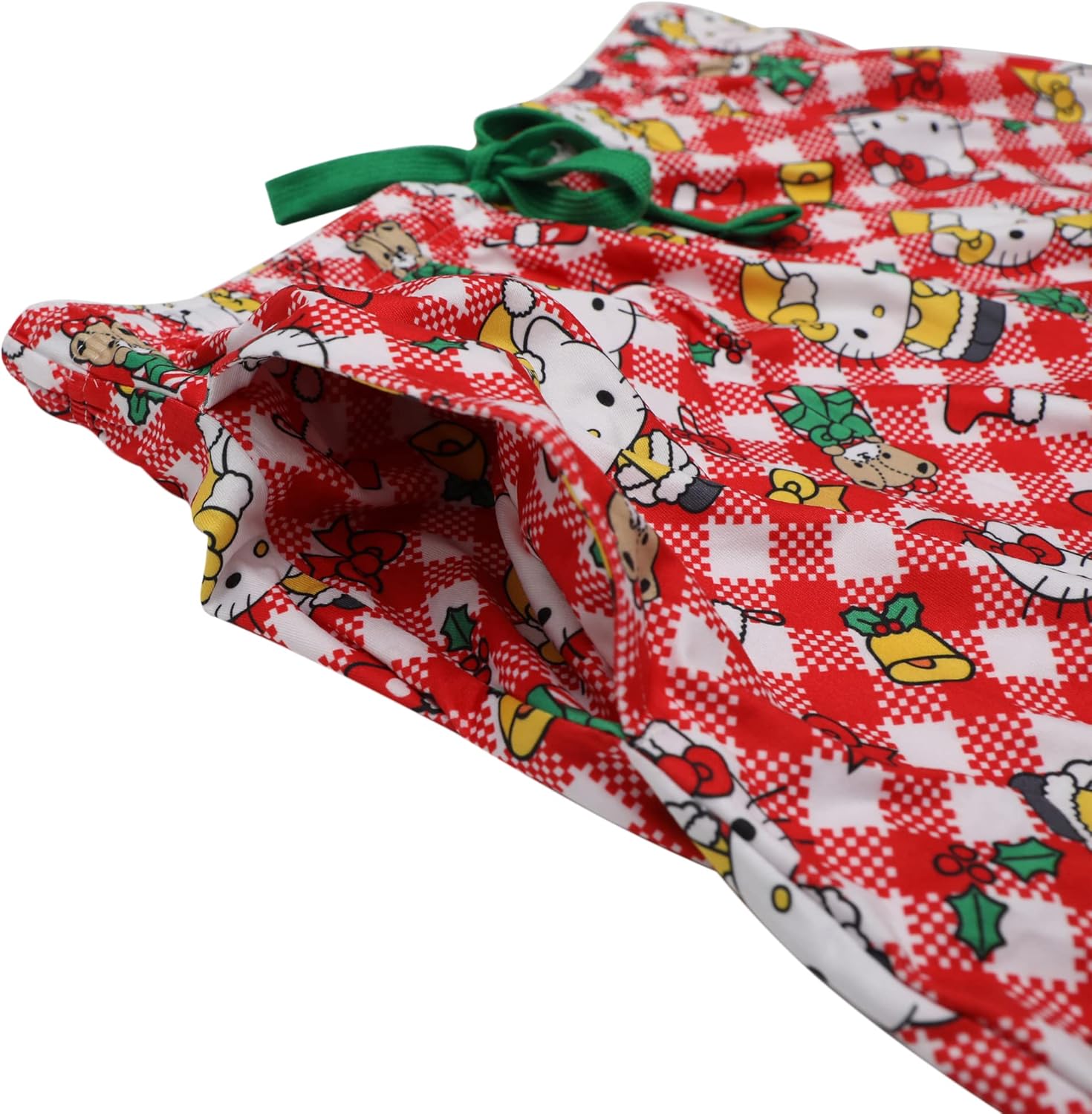 Bioworld Hello Kitty Happy Holidays Women's Sleep Set - Image 8